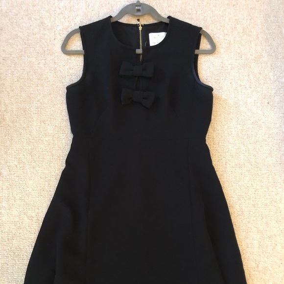 kate spade Dresses & Skirts - Kate Spade - A-Line, Black, Double Bow Dress.